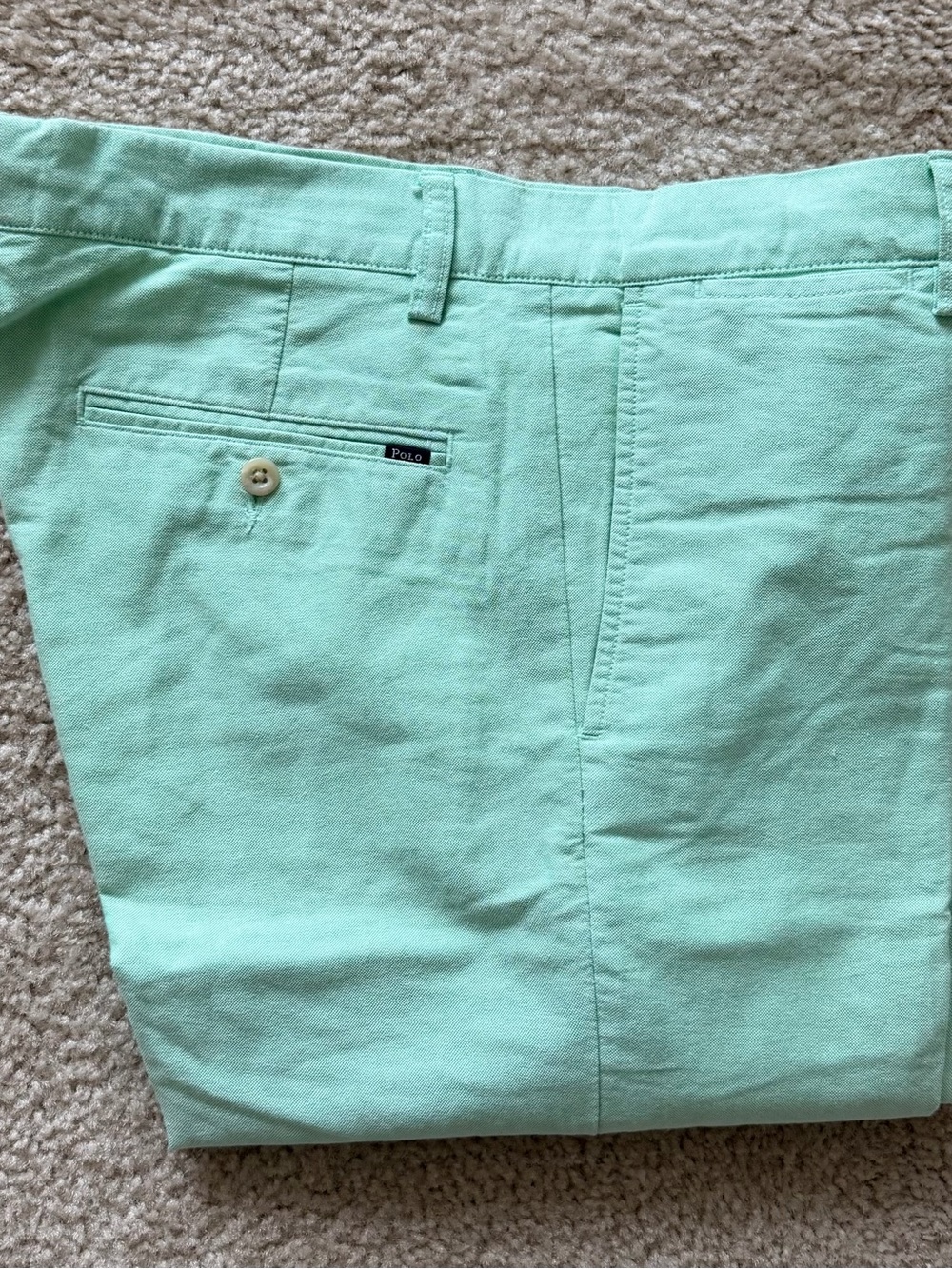 Polo by Ralph Lauren Mint Green Cotton Pants